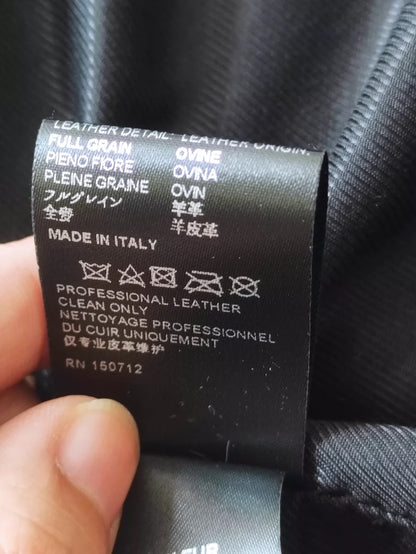 Amiri Brown Fur Collar Jacket