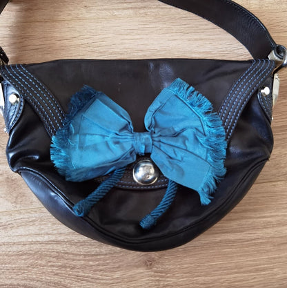 Celine Bow Crossbody Leather Bag