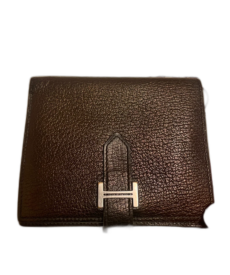 Hermes Short Wallet with H Buckle