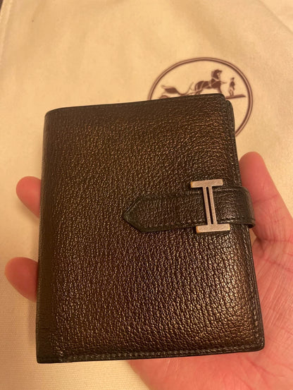 Hermes Short Wallet with H Buckle