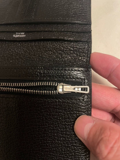 Hermes Short Wallet with H Buckle