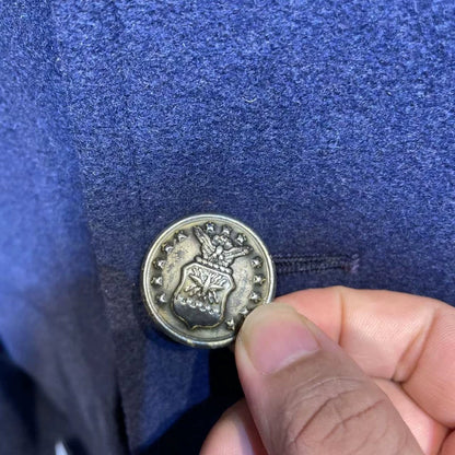 Vintage Double-Breasted Wool Coat