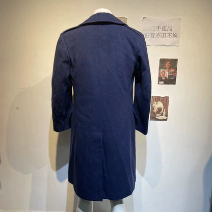 Vintage Double-Breasted Wool Coat
