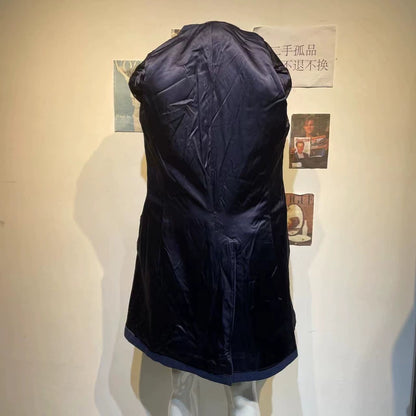 Vintage Double-Breasted Wool Coat