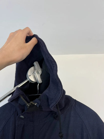 Stylish Hooded Draped Cape Coat