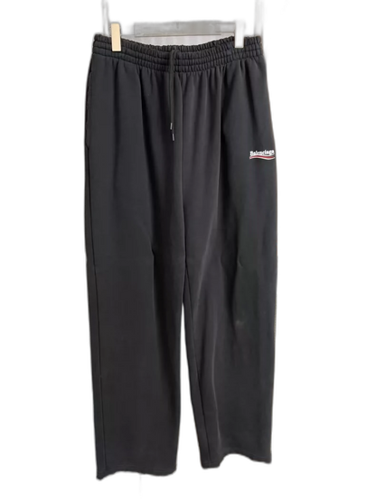 Balenciaga Black Baggy Wide-Leg Pants