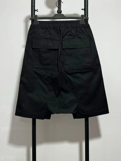 Rick Owens RO Black Shorts