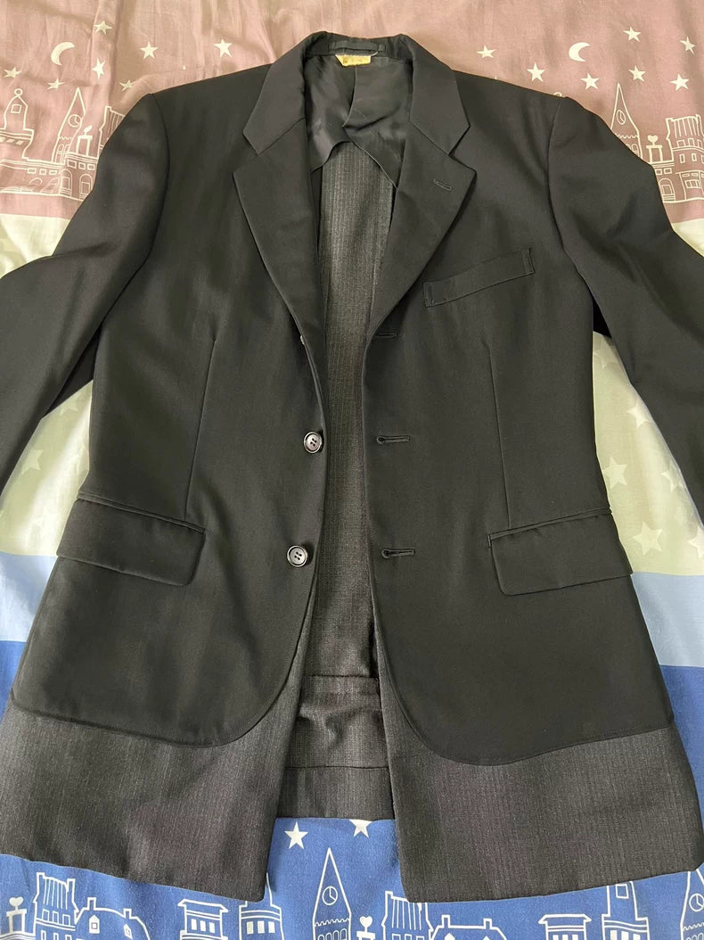Comme des Garcons spliced blazer