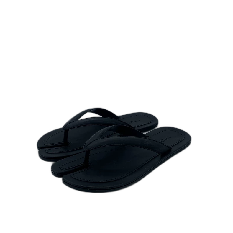 Black Casual Flip Flop Sandals