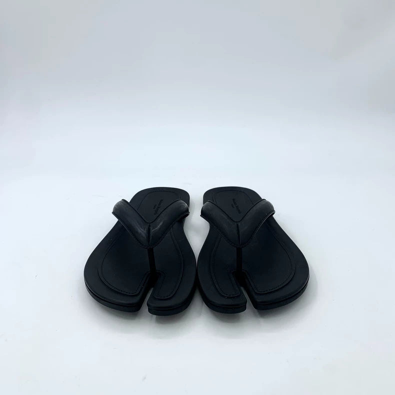 Black Casual Flip Flop Sandals