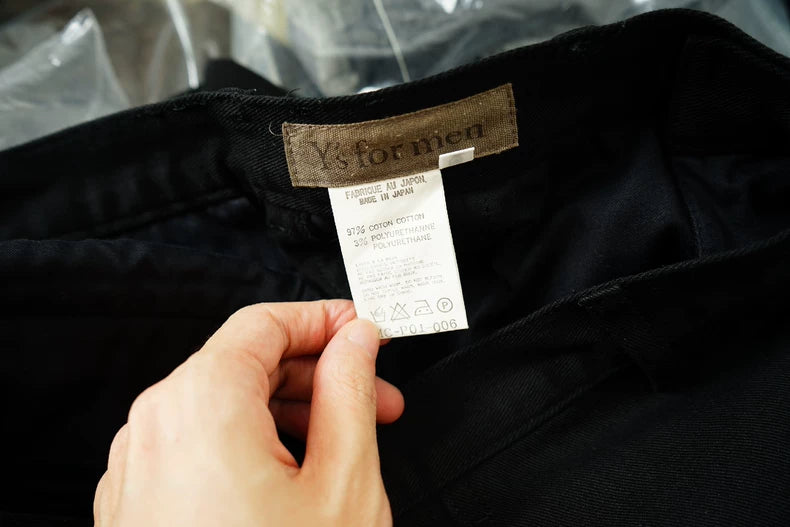 Yohji Yamamoto Loose Cargo Pants