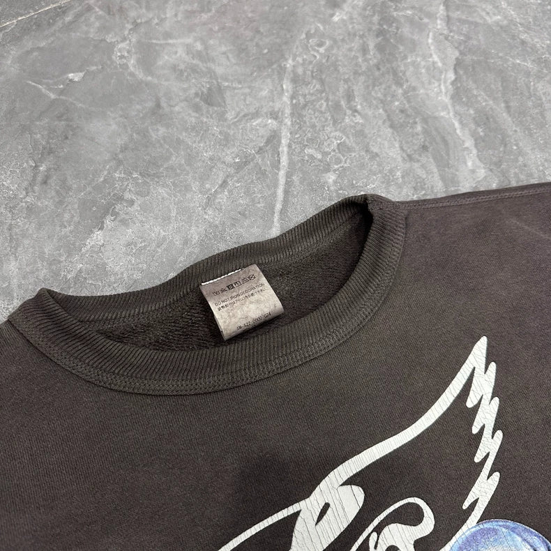 Saint Michael Graphic Print Sweatshirt