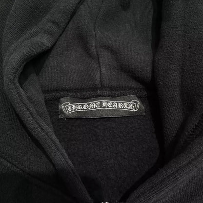 Chrome Hearts Zip-Up Hooded Sweatshirt