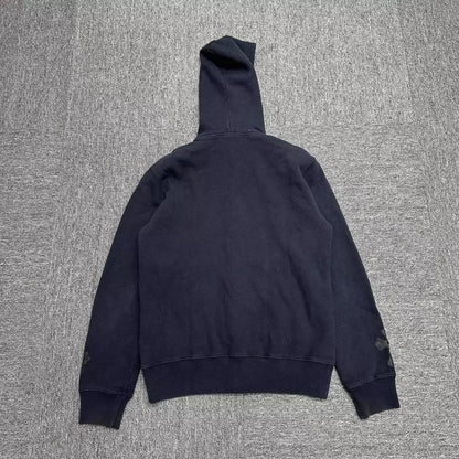 Chrome Hearts Zip-Up Hooded Sweatshirt