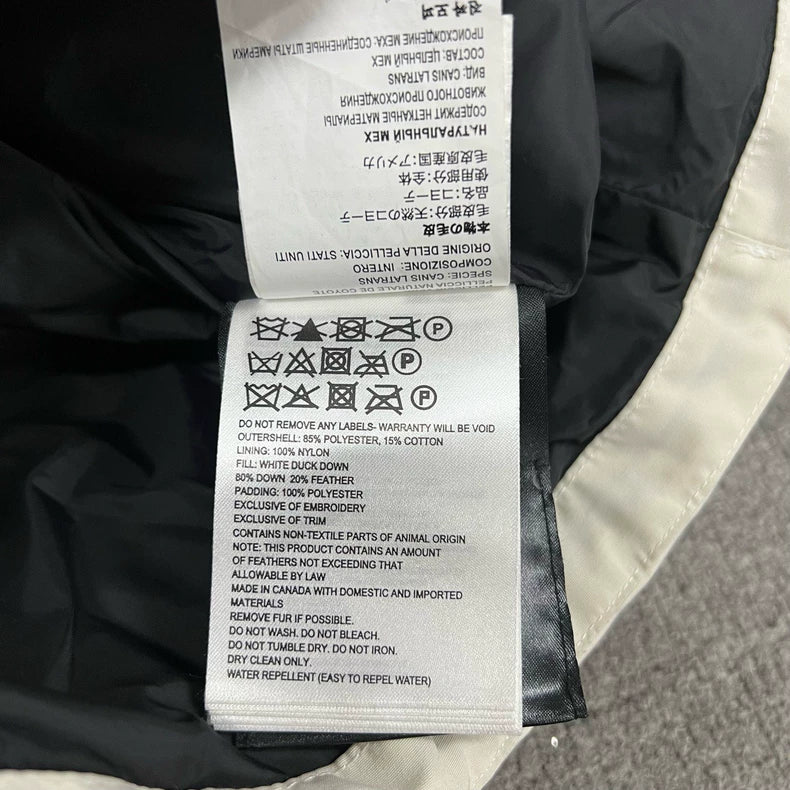 Canada Goose Wyndham Fur Collar Down Jacket