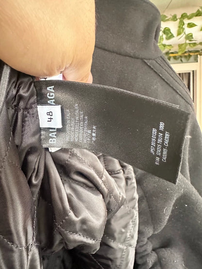 Balenciaga Classic Wool Oversize Jacket