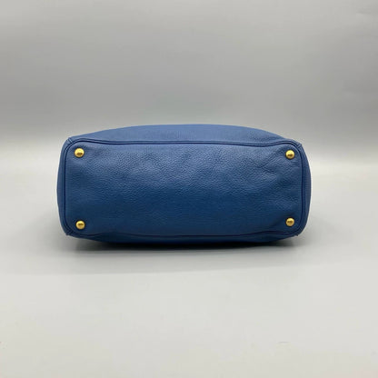 Prada Leather Tote Bag with Shoulder Strap