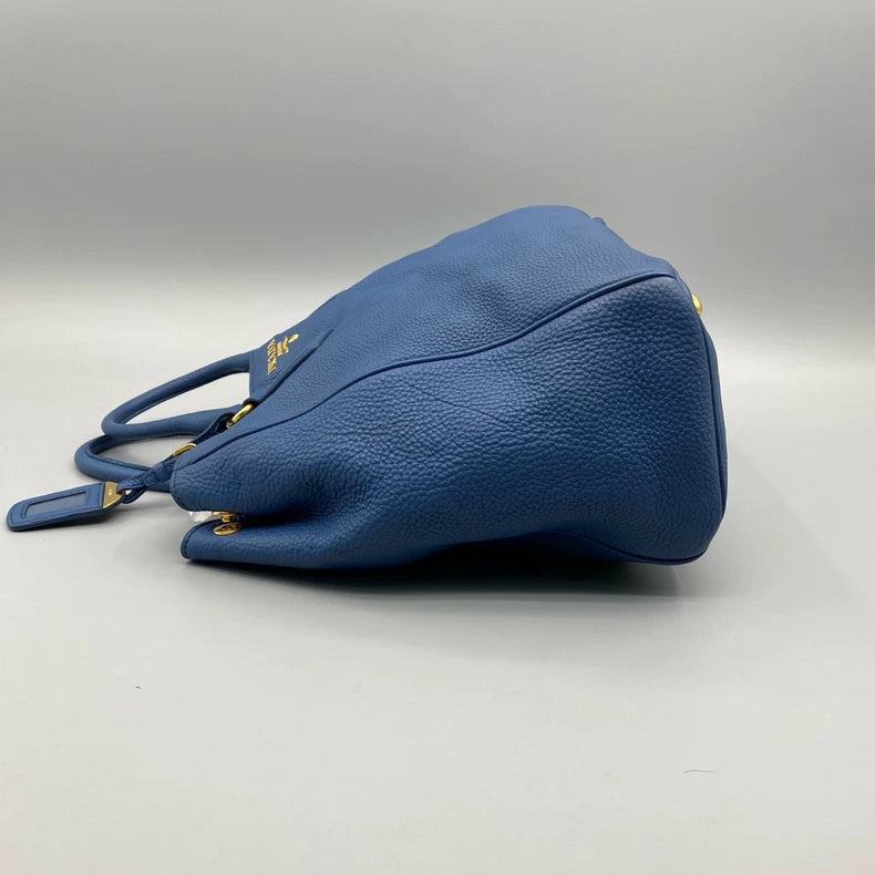 Prada Leather Tote Bag with Shoulder Strap