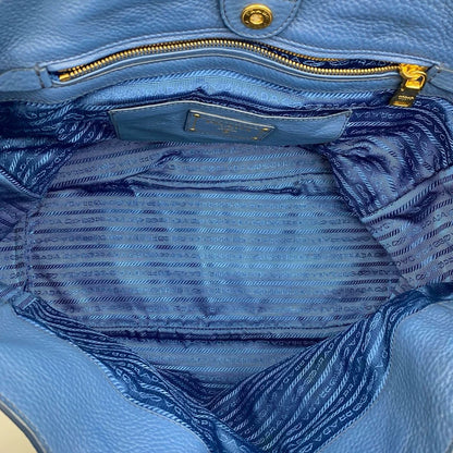 Prada Leather Tote Bag with Shoulder Strap
