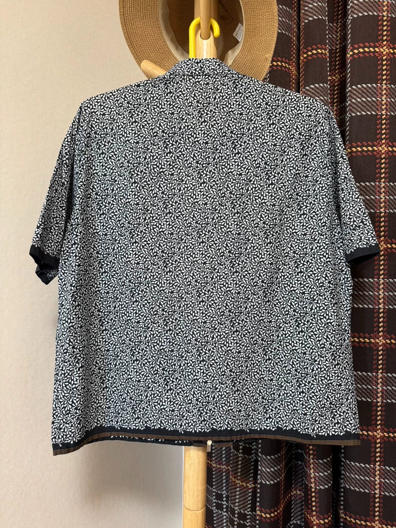 Hermes Classic Pattern Short Sleeve Shirt
