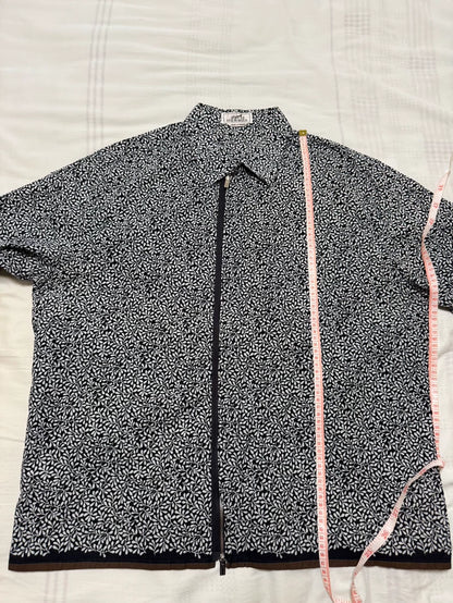 Hermes Classic Pattern Short Sleeve Shirt