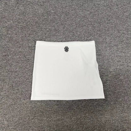 Chrome Hearts White Embroidered Mini Skirt