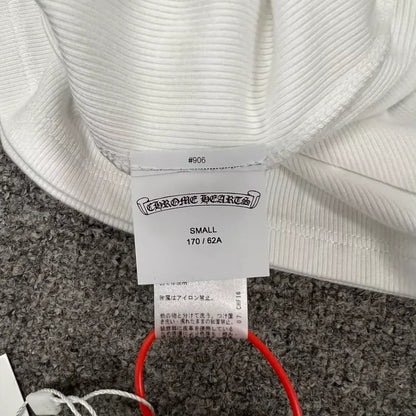 Chrome Hearts White Embroidered Mini Skirt