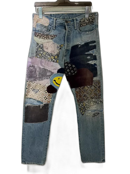 Kapital Kountry Patchwork Denim Pants