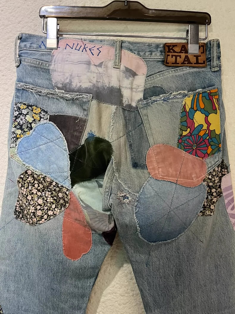 Kapital Kountry Patchwork Denim Pants