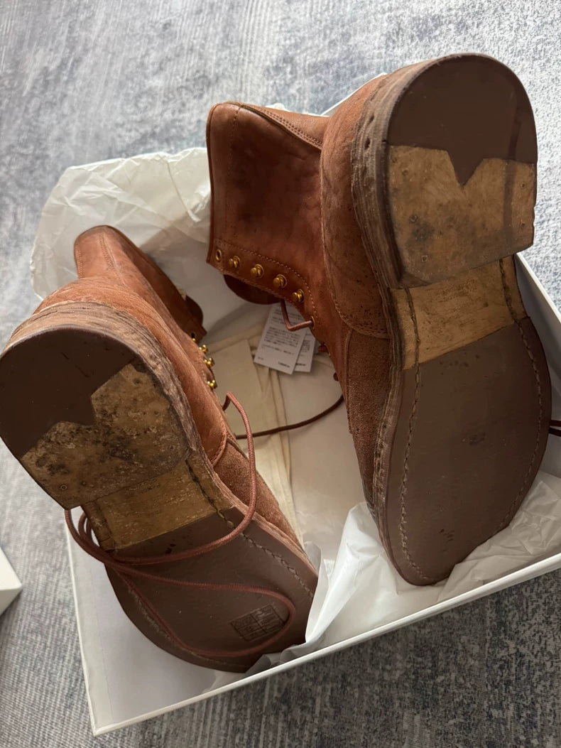 VISVIM 24SS Battalion Boots in Brown