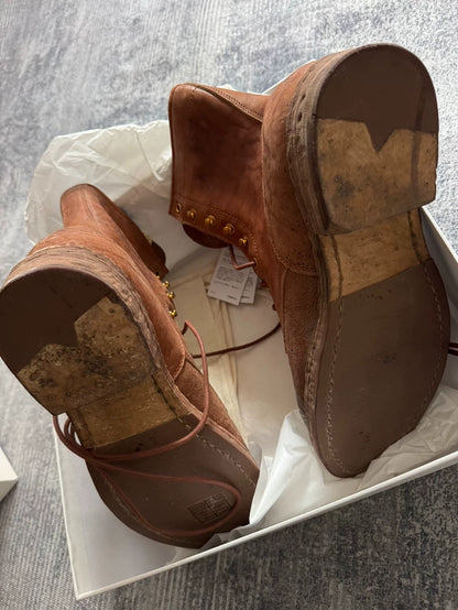 VISVIM 24SS Battalion Boots in Brown