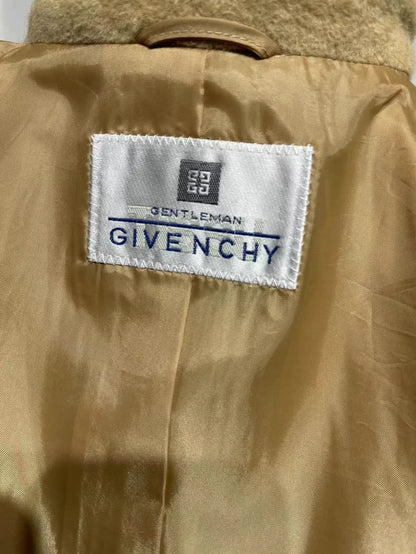 Givenchy Camel Long Wool Coat