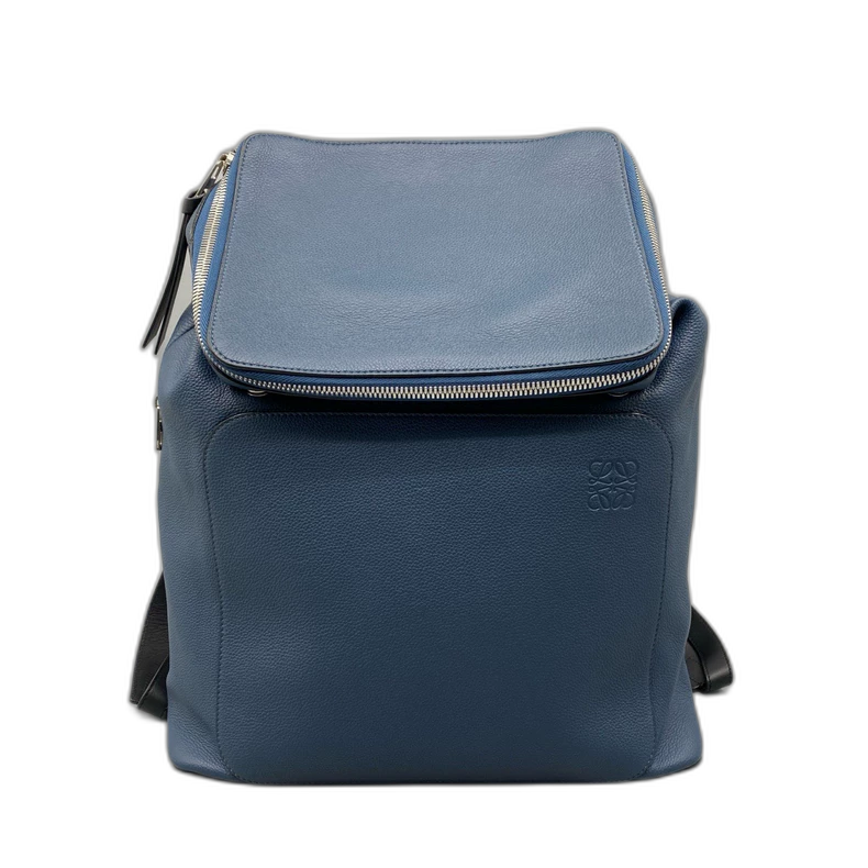 Loewe Blue Leather Backpack