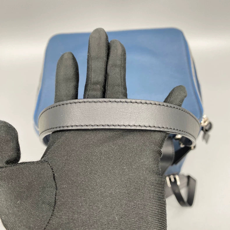 Loewe Blue Leather Backpack