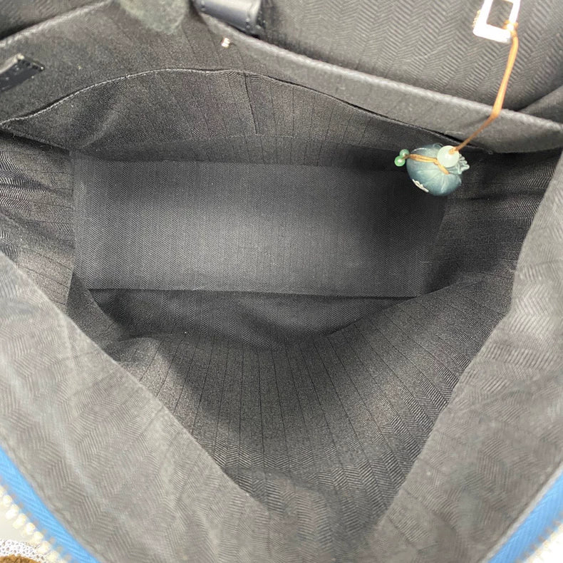 Loewe Blue Leather Backpack