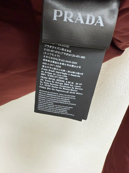 Prada Gray Men's Down Jacket