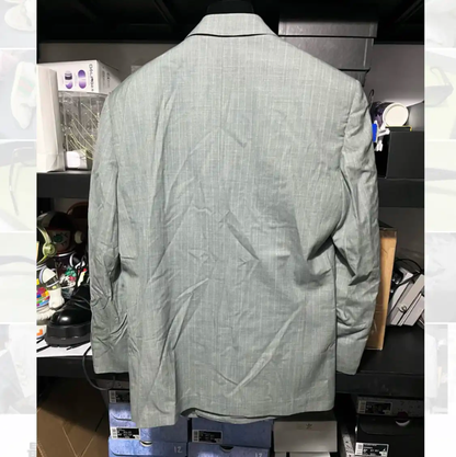 Givenchy Grey Cotton Men's Outerwear Jacket 0089