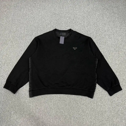 Prada Black Cotton Men's Sweatshirt XL