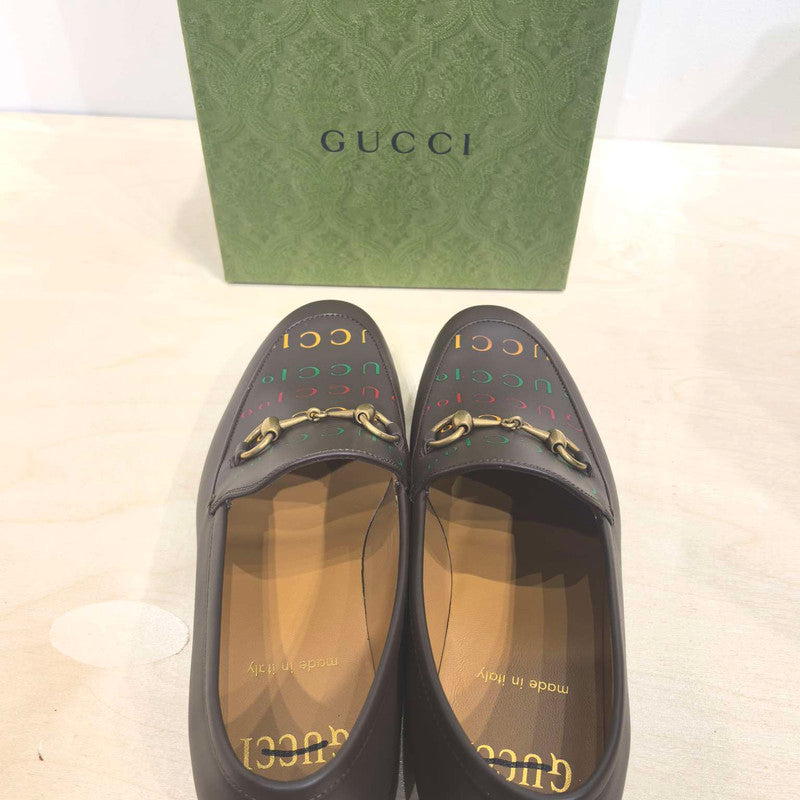 Gucci Casual Stylish Flat Shoes in Coffee Brown 0079