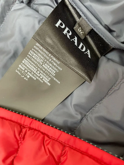 Prada Red Long Sleeve Jacket for Men