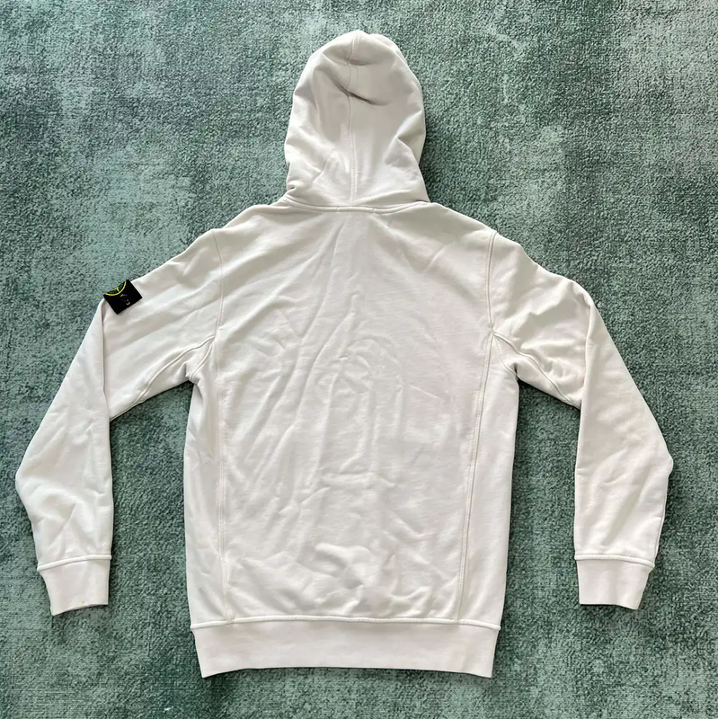 Stone Island Men's Long Sleeve Hoodie in Pink 0089