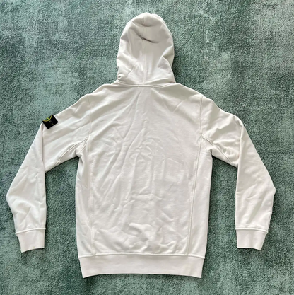 Stone Island Men's Long Sleeve Hoodie in Pink 0089