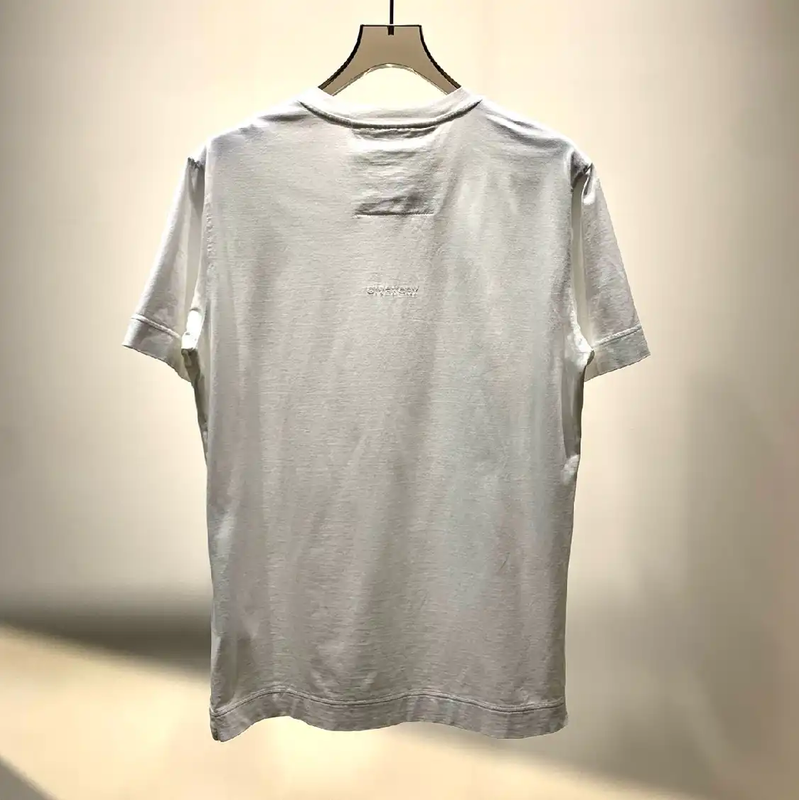 Givenchy White Cotton Men's T-Shirt 0089
