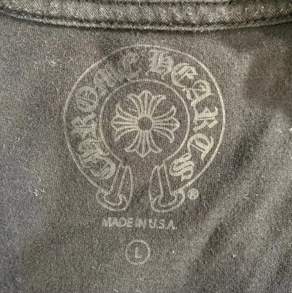 Chrome Hearts Black Cotton T-Shirt 0089