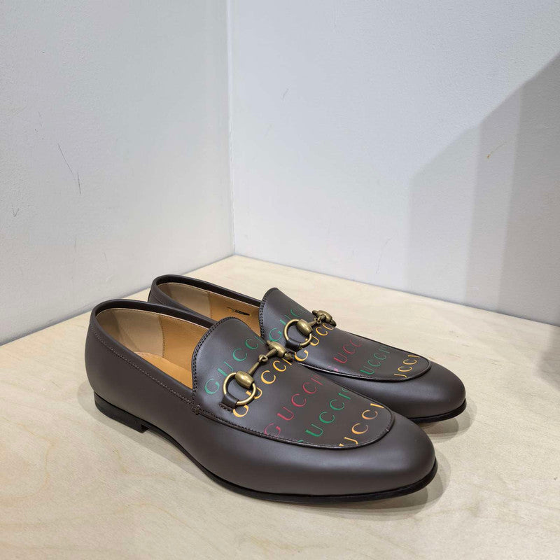 Gucci Casual Stylish Flat Shoes in Coffee Brown 0079