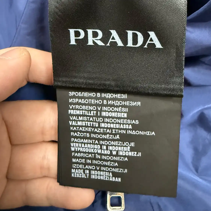 Prada Multicolor Polyester Men's Jacket