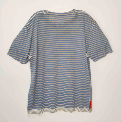Prada M Striped Cotton T-Shirt for Men