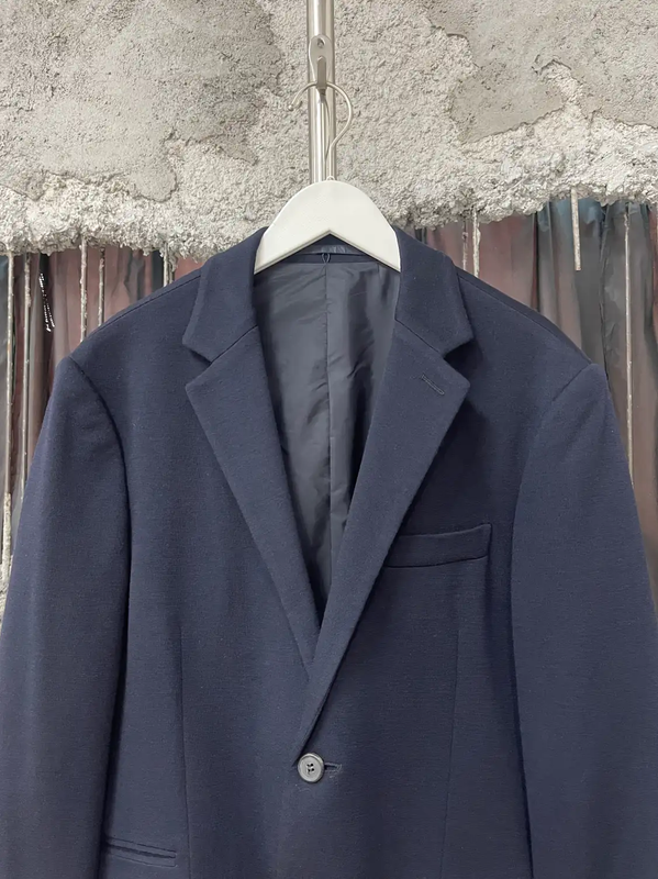 Prada Tailored Dark Blue Long Sleeve Jacket