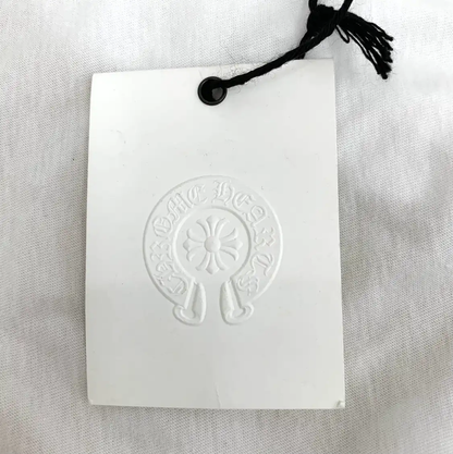 Chrome Hearts White Cotton Long Sleeve T-Shirt 0089