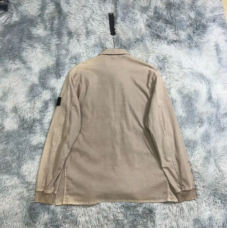 Stone Island Beige Long Sleeve Jacket for Men 0089
